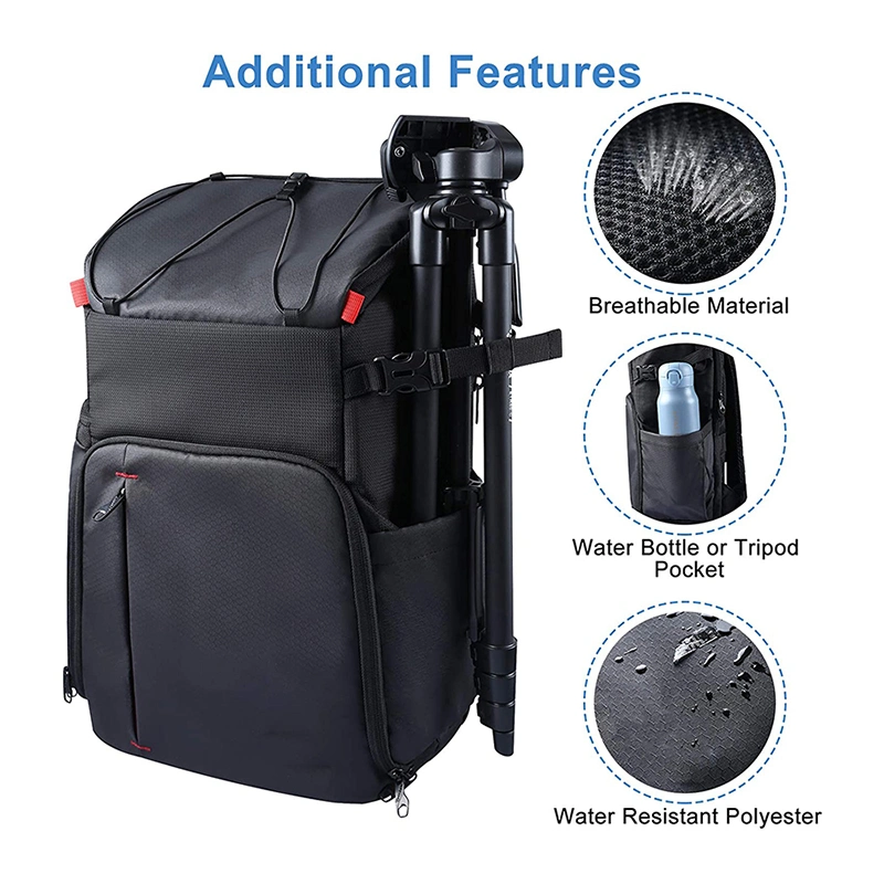 Waterproof Drone Backpacks Vintage 2 DSLR Camera Carrying Backpack