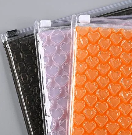 Hot Selling A4 PVC Water-Resistant Office Document Protection Zipper Bubble Bags