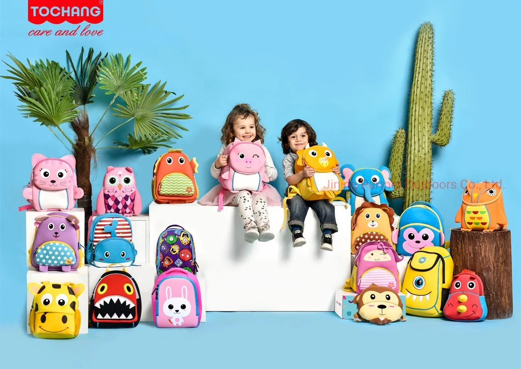 3D School Bag Nursery Kids Backpack Neoprene Kids Backpack Hot Selling High Quality Backpack for Girl Boy