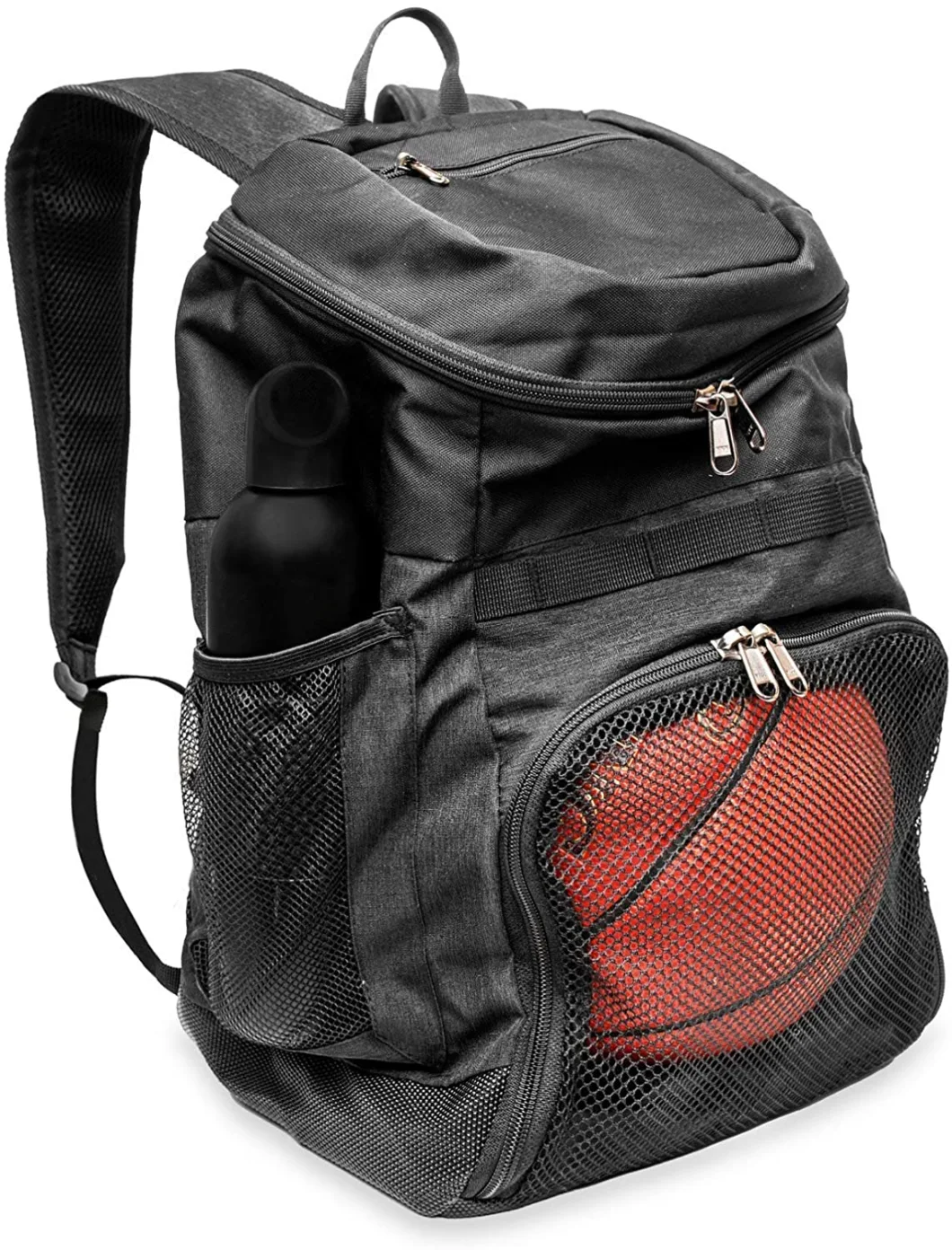 Sports Equipment Bag with Ball Compartment Used in Gym Outdoor Travel School Team