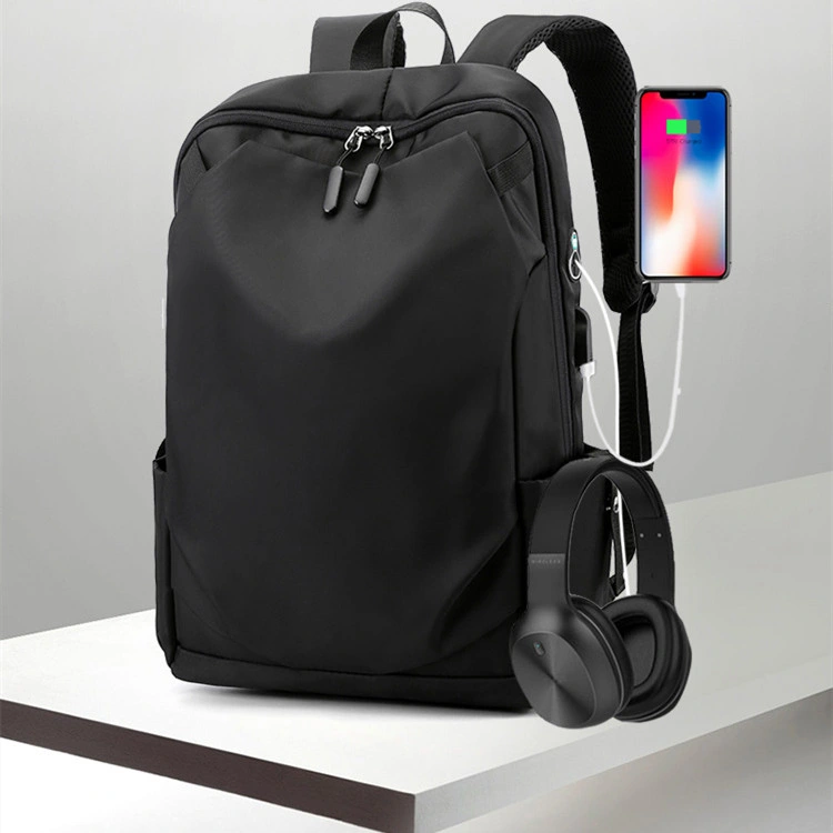 Custom Fashion Nylon Waterproof Travel Backpack Leisure Student School Bag Business Backpack