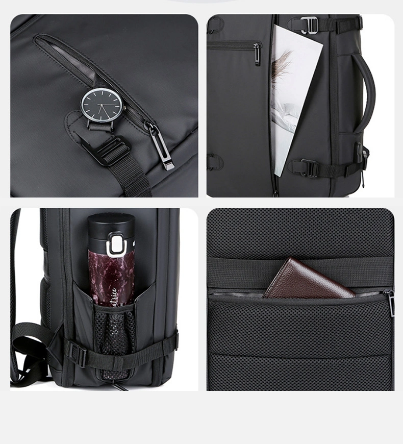Anti Theft Men&prime;s Backpacks 15.6inch Laptop Notebook USB Backpack for Teenage Women Male Mochila