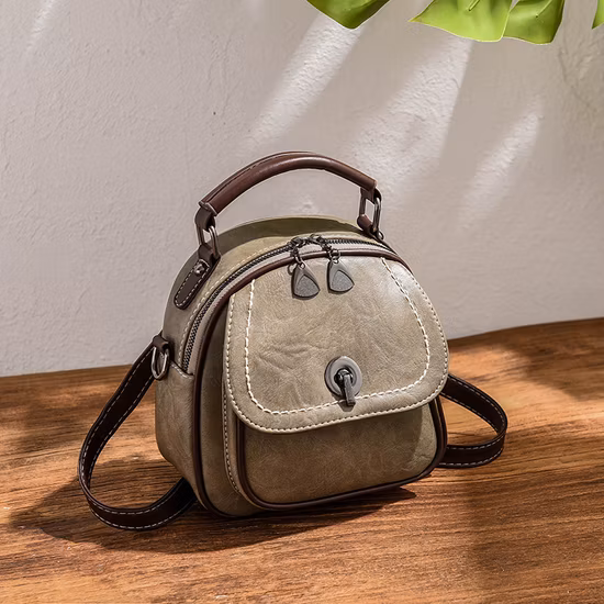 (WD5541) PU Leather Backpack School Bags for Kids Women Backpack