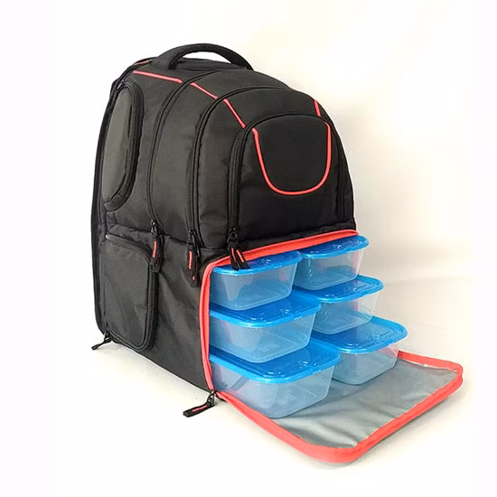 Insulated Waterproof Fitness Meal Prep Backpack Cooler Lunch Backpack Bag